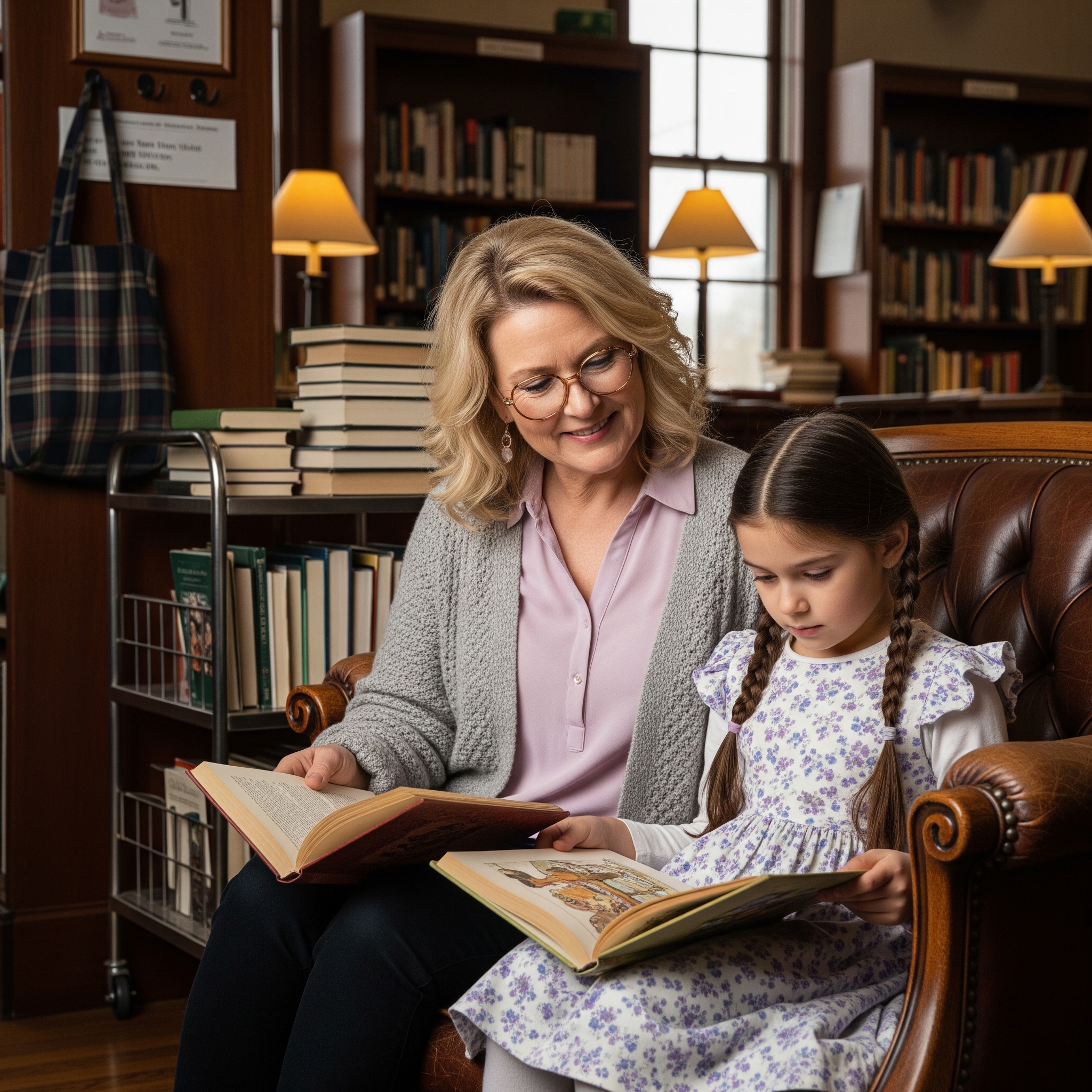 Criança aprendendo em ambiente tranquilo